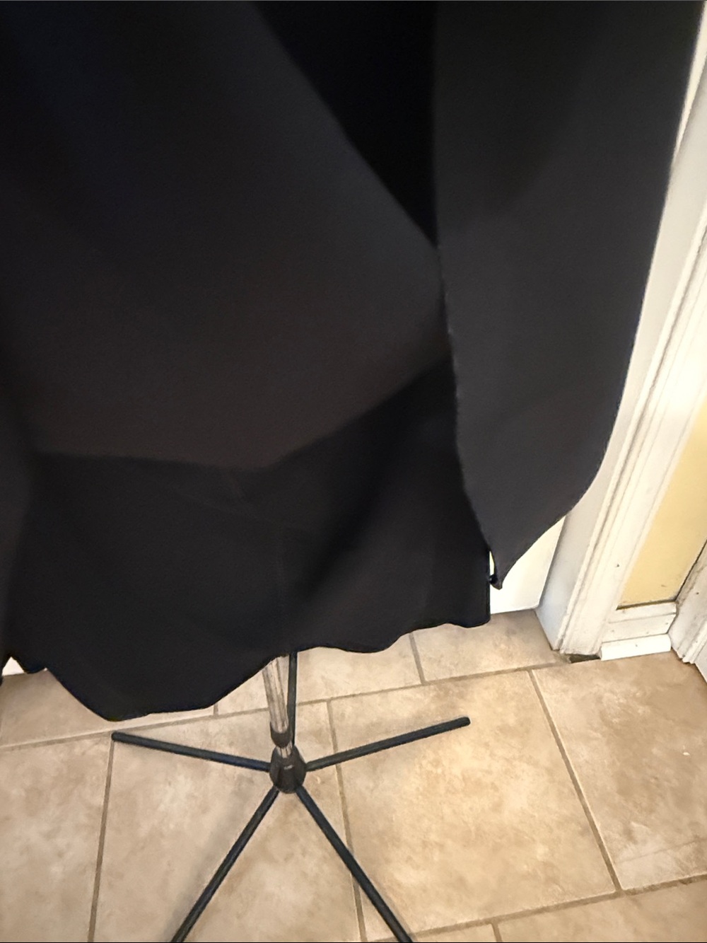 SPANX Black Mini Dress with Square Neck & Attached Shorts (sz -XL) - Picture 2 of 4